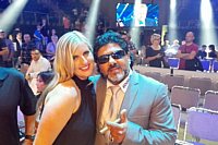 Prominente: Diego Maradona (Fuballspieler) & Julia Hartwig (Rechtsanw盲ltin, juristische Beraterin)