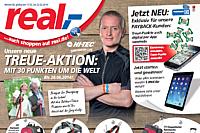 Prominente: Joey Kelly (Musiker, Sportler): Pate der real,- Treue-Aktion: real,- Handzettel-Umleger